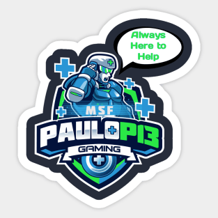 New Logo with Speech Bubble Sticker